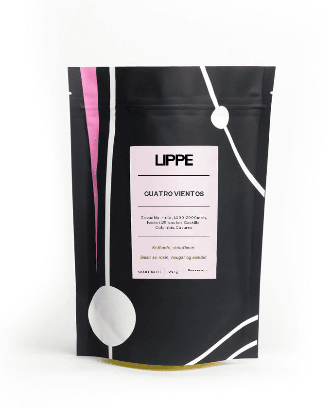 decaf colombia cuatro vientos, 250g